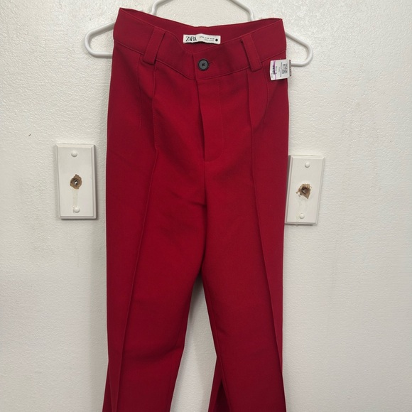 Zara Pants - Zara Vibrant Red Pants